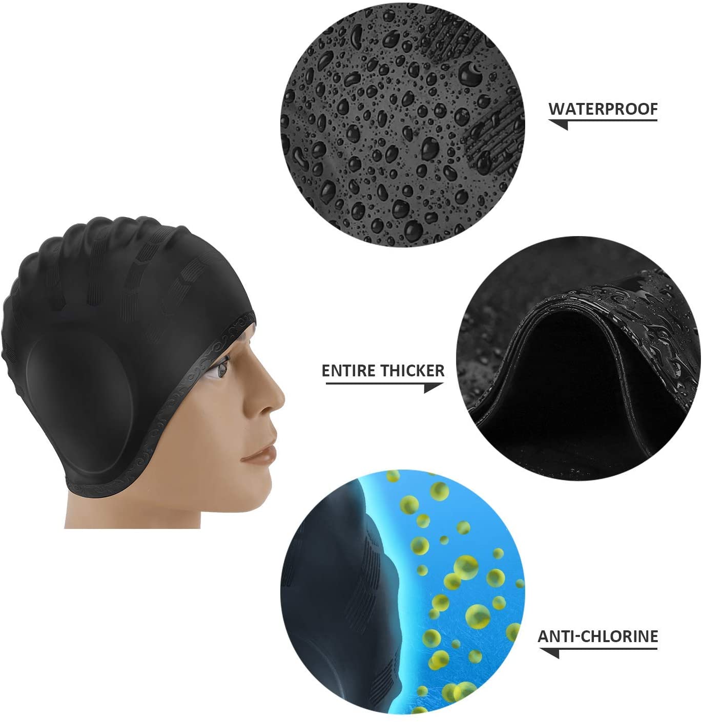 Con Trưởng Thành Mũ Bơi Nam Nữ - đánh giá và giá Aquatic Sports Cap