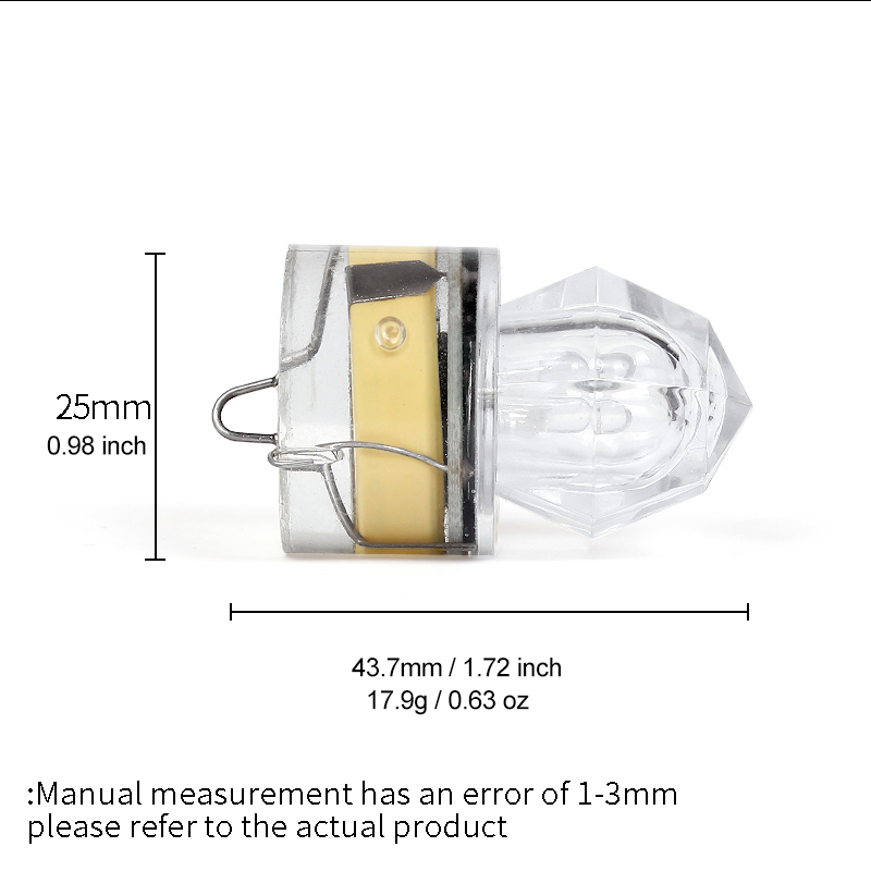 10 pcs LED Fishing Lamp Underw - đánh giá và giá Underwater Flashlight