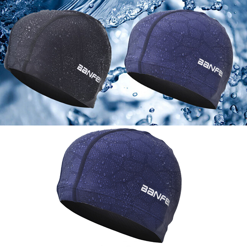 Fabric Swimming Cap Men Women  - đánh giá và giá Aquatic Sports Cap