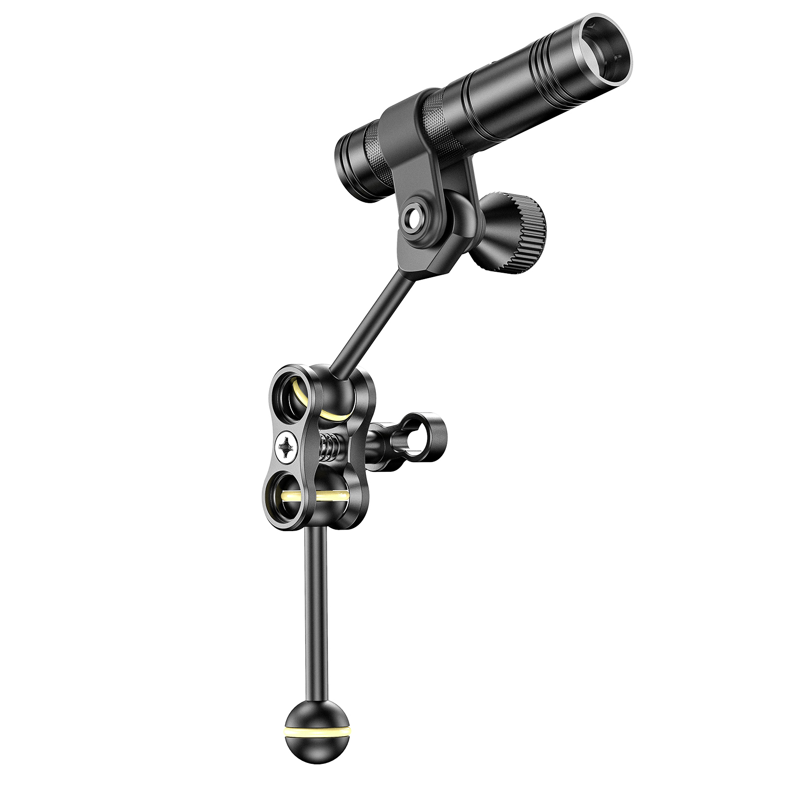 Seafrogs 3.5''-16'' Double Bal - đánh giá và giá Underwater Flashlight