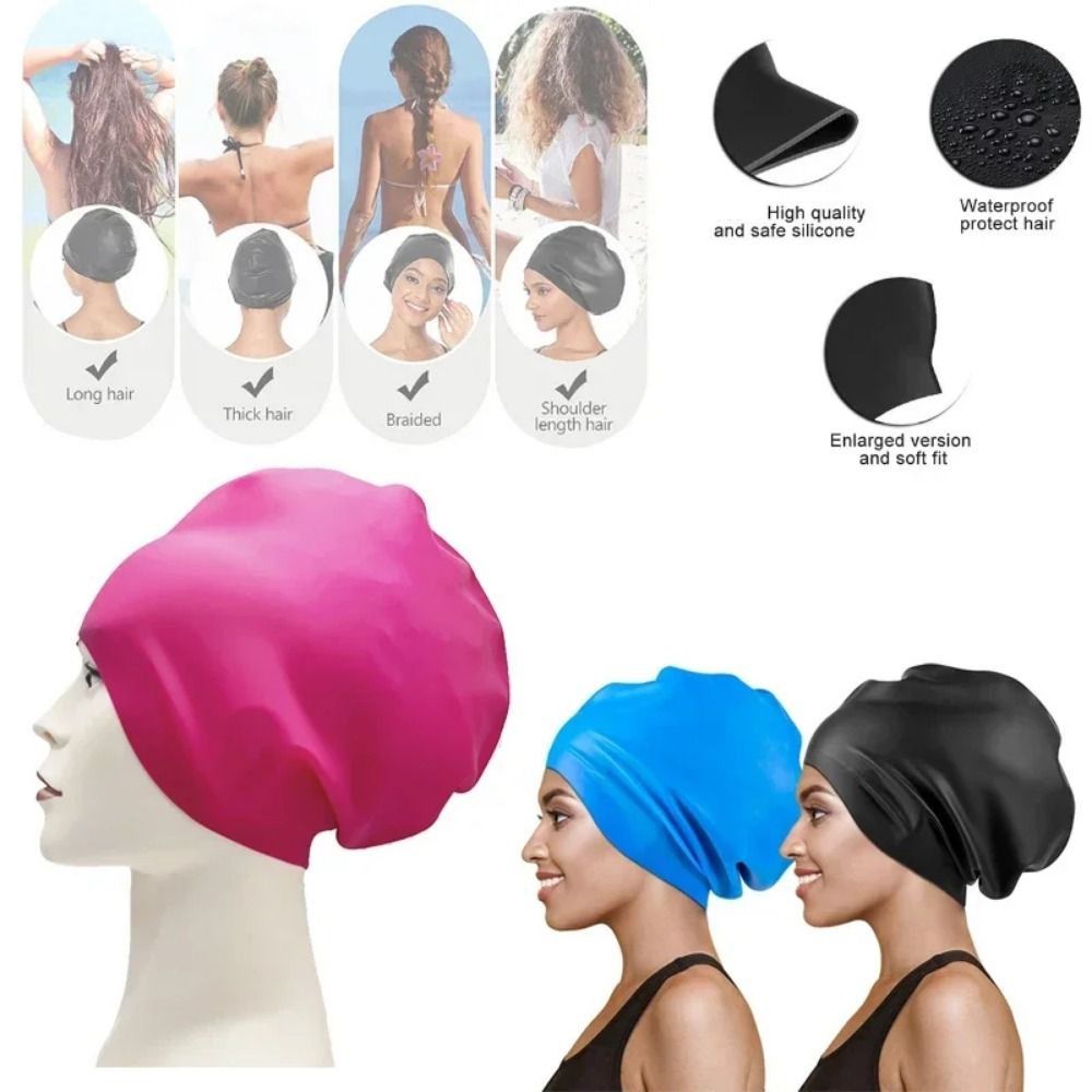 Elastic Silicone Swim Headgear - đánh giá và giá Aquatic Sports Cap