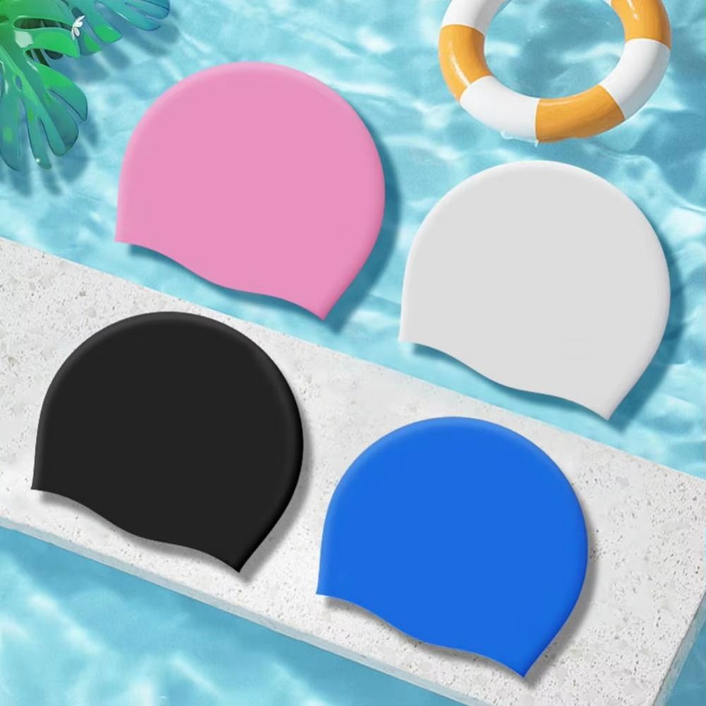 Elastic Silicone Swim Headgear - đánh giá và giá Aquatic Sports Cap